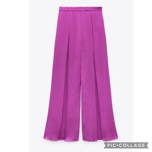 NWT Zara satin pants